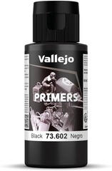 Vallejo - Surface Primer Color | Black Acrylic Primer 60 ml (2.02 fl.oz.)